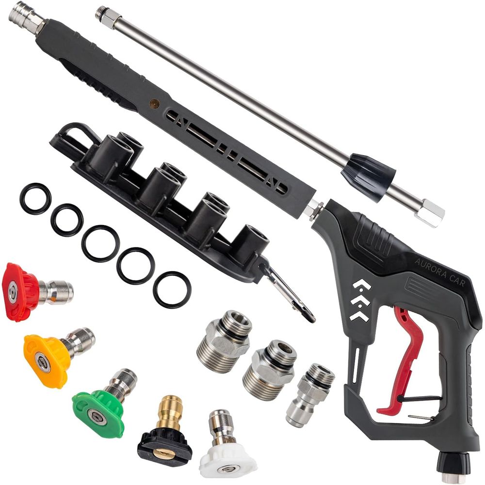 Power Washer Gun Replacement - Washer Gun with Swivel, Replacement Wand