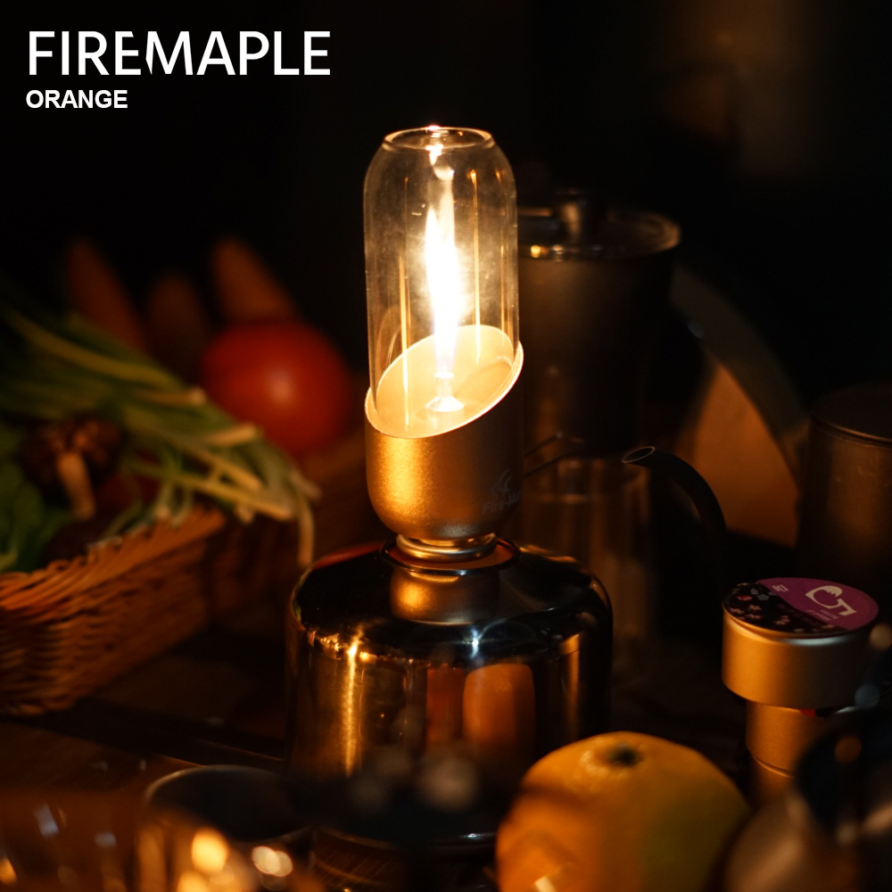 Outdoor Power Burner - Fire Maple Orange Gas Lantern Outdoor