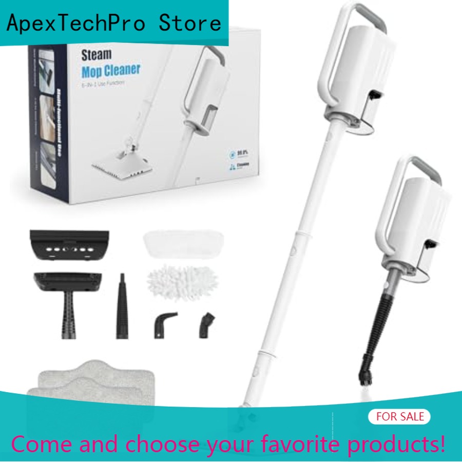 Outdoor Power Mop - ApexTP7-in-1 Steam Mop 1200W Rotated Steam