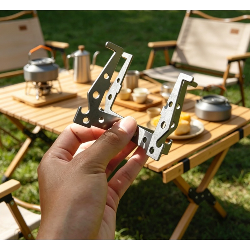 Outdoor Power Burner - 1Pc/Set Split Type Stainless Steel Crisscross