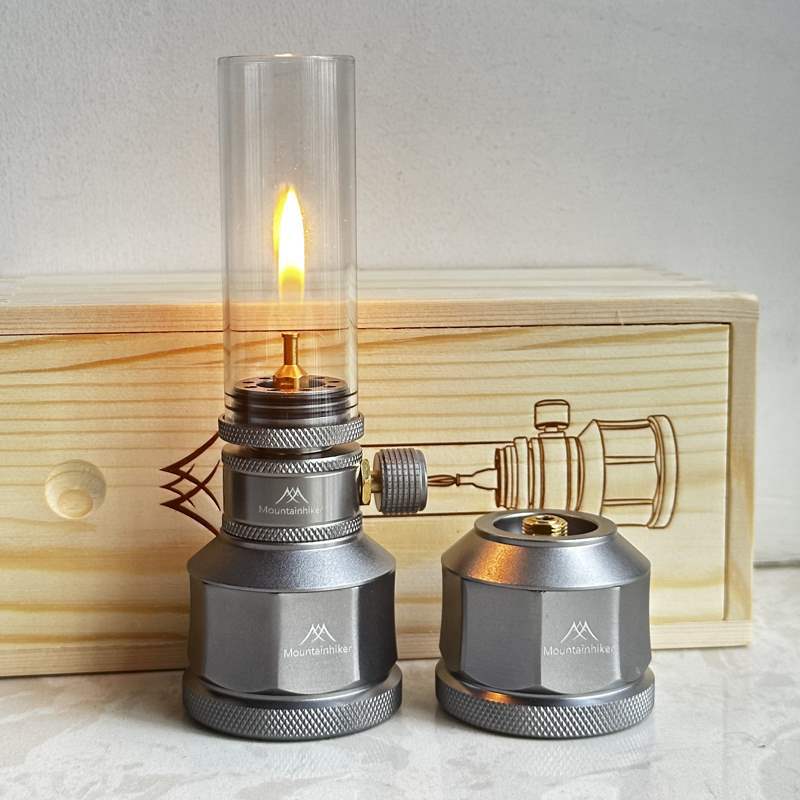 Outdoor Power Burner - Camping Gas Lamp Portable Small Hanging