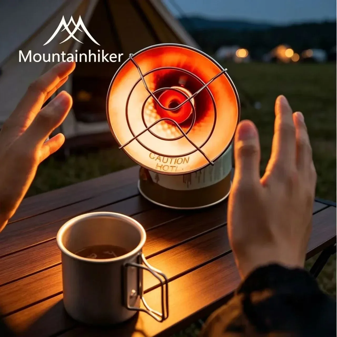 Outdoor Power Burner - MOUNTAINHIKER Outdoor Camping Mini Portable Gas