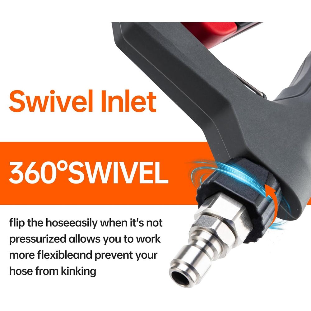 Washer Gun with Swivel, Replac - Power Washer Gun Replacement review and price