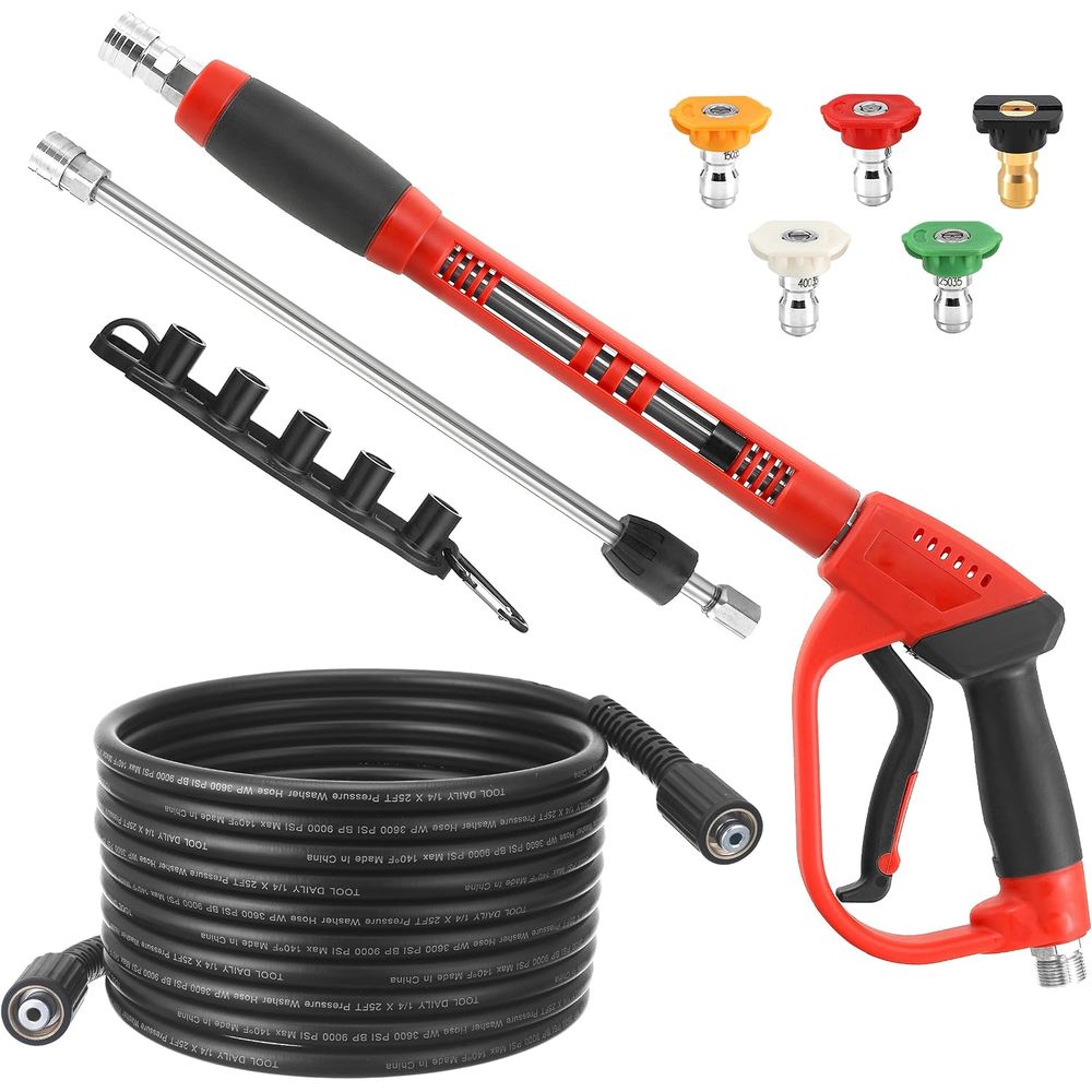 Washer Gun and Hose Kit, 25ft  - Power Washer Gun Replacement review and price