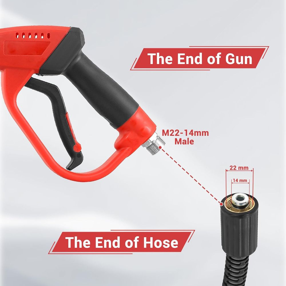 Washer Gun and Hose Kit, 25ft  - Power Washer Gun Replacement review and price