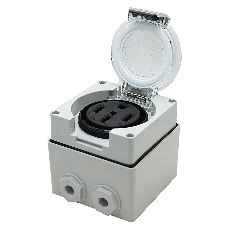 50 Amp Generator RV Power Inle - Outdoor Power Receptacle Box review and price