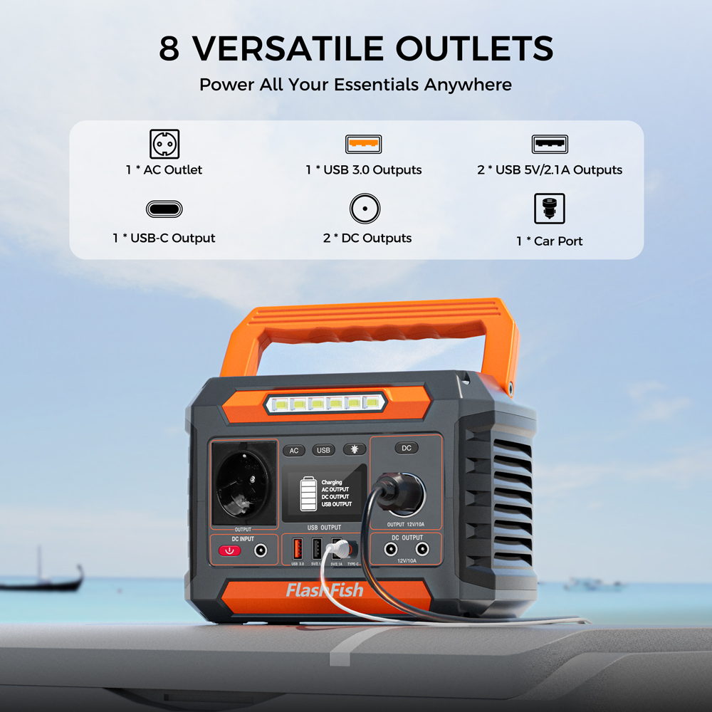 P66 Portable Power Station 300 - Outdoor Power Supply 12V review and price