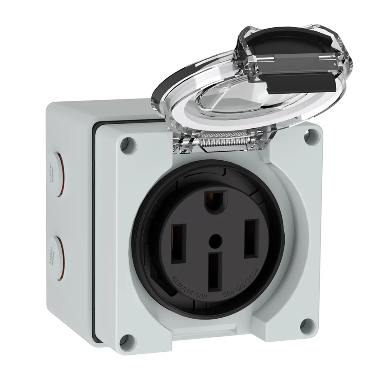 AT16 50Amp Power Outlet Box, 1 - Outdoor Power Receptacle Box review and price