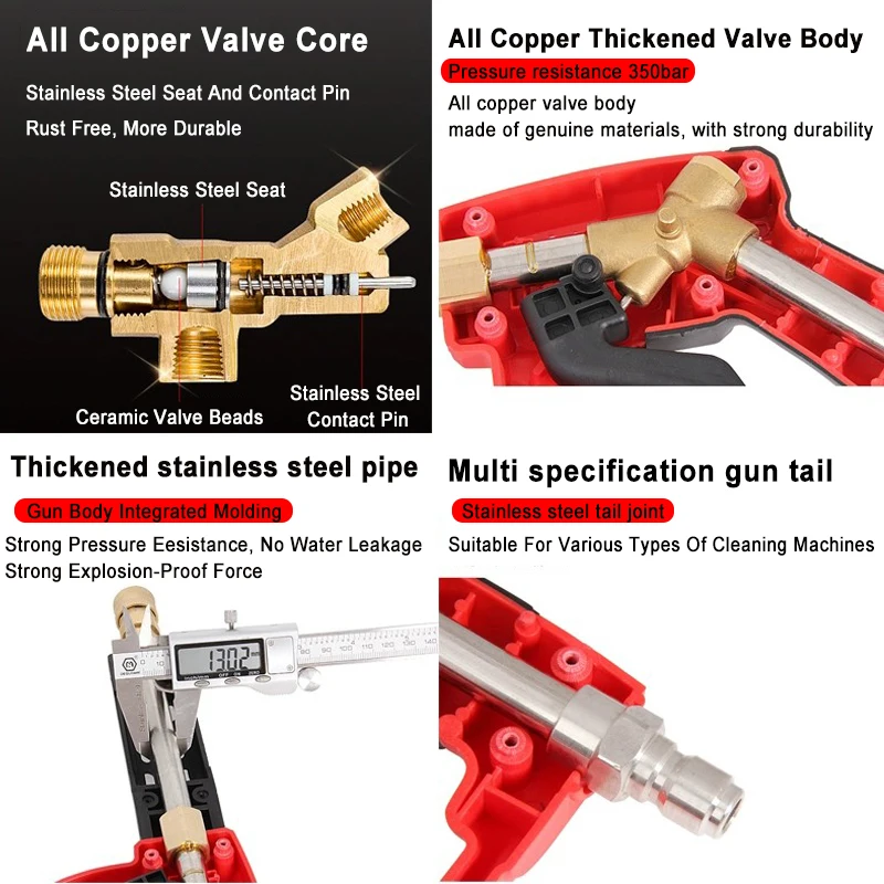 Pressure Washer Gun Red High P - Power Washer Gun Replacement review and price