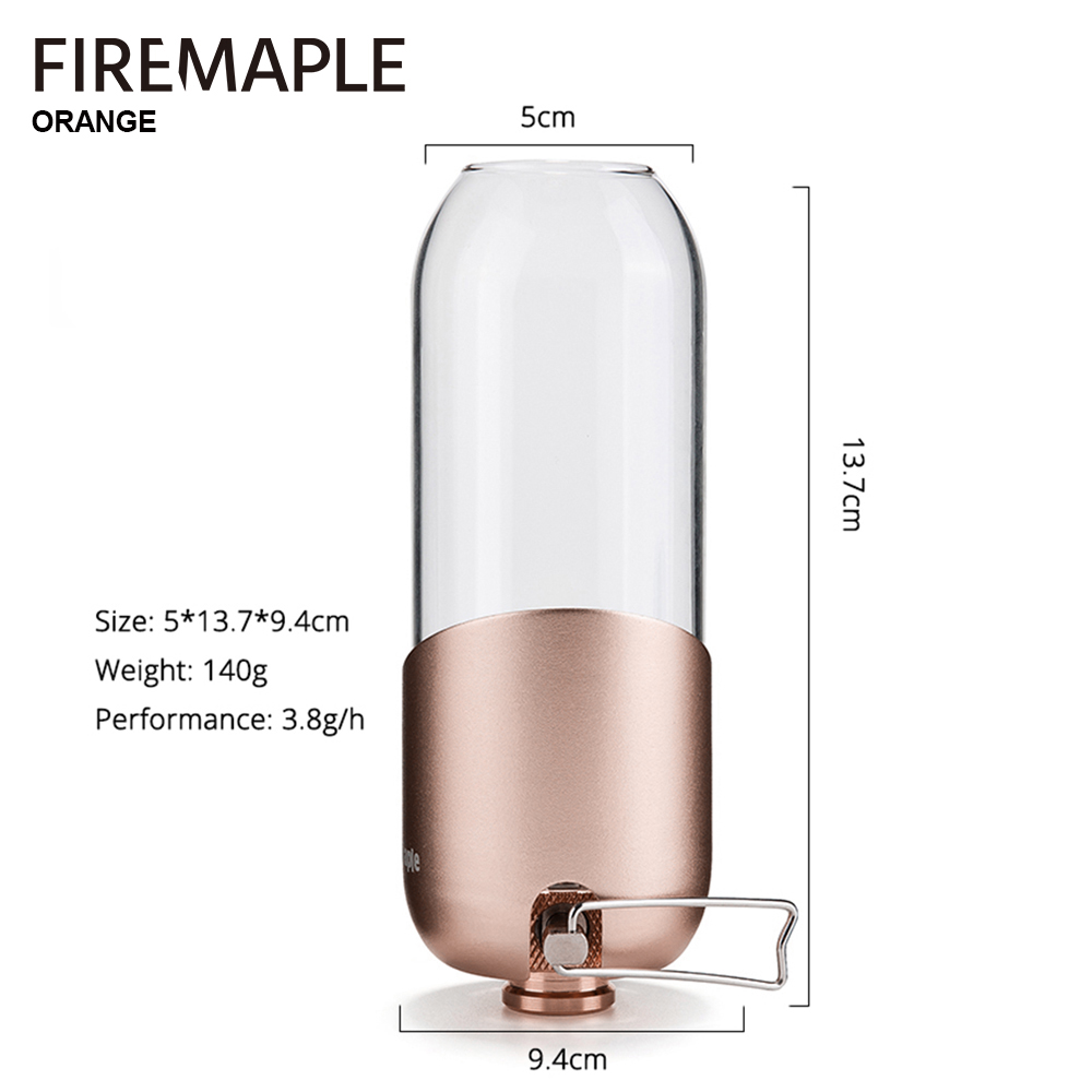 Fire Maple Orange Gas Lantern  - Outdoor Power Burner review and price