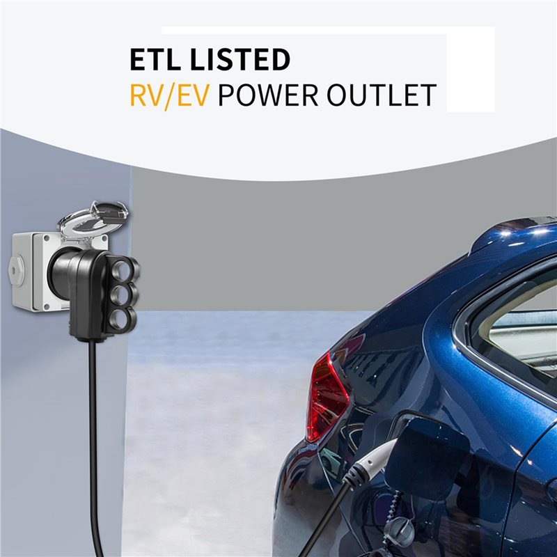2X 30Amp Power Outlet Box,125V - Outdoor Power Receptacle Box review and price