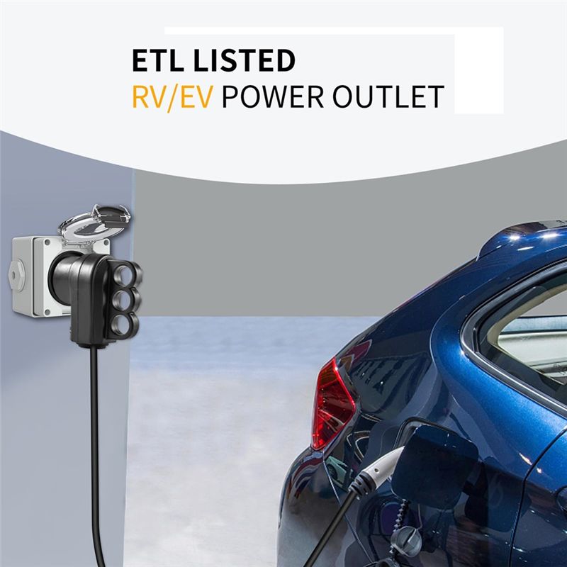 ABYP NEMA TT-30R 30Amp Power O - Outdoor Power Receptacle Box review and price