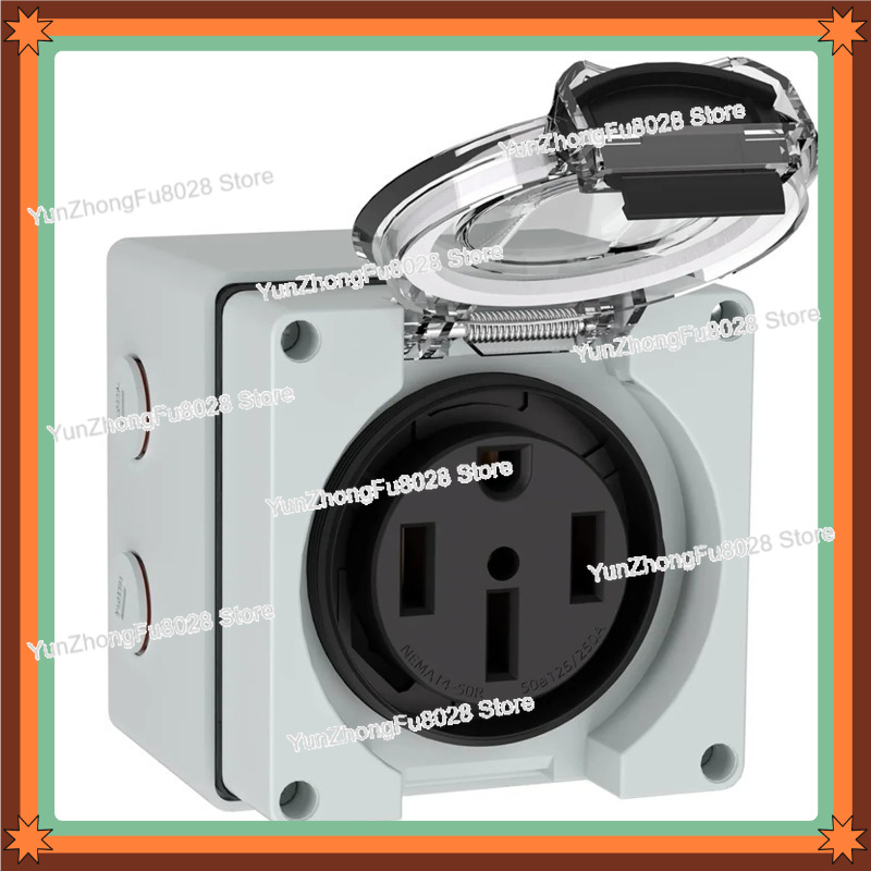 50Amp 14-50R Power Outlet Box  - Outdoor Power Receptacle Box review and price