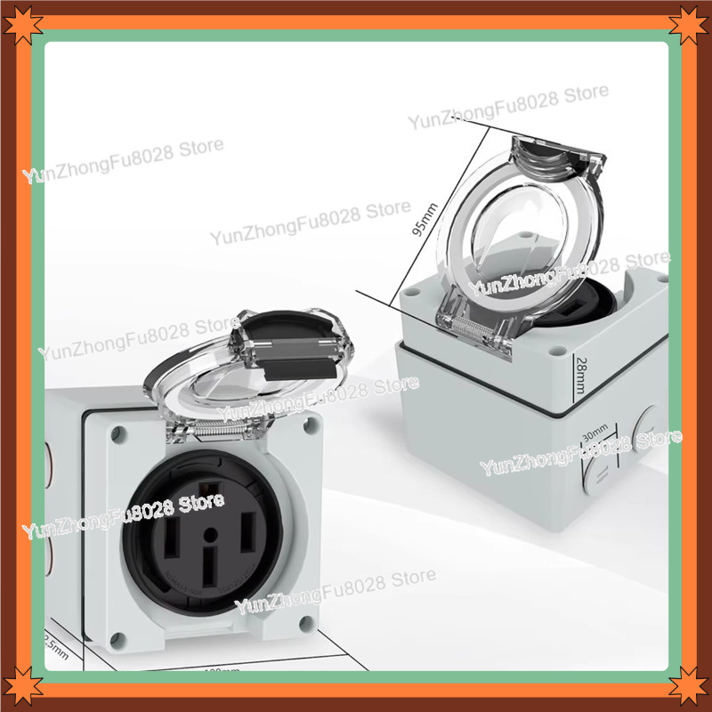 50Amp 14-50R Power Outlet Box  - Outdoor Power Receptacle Box review and price