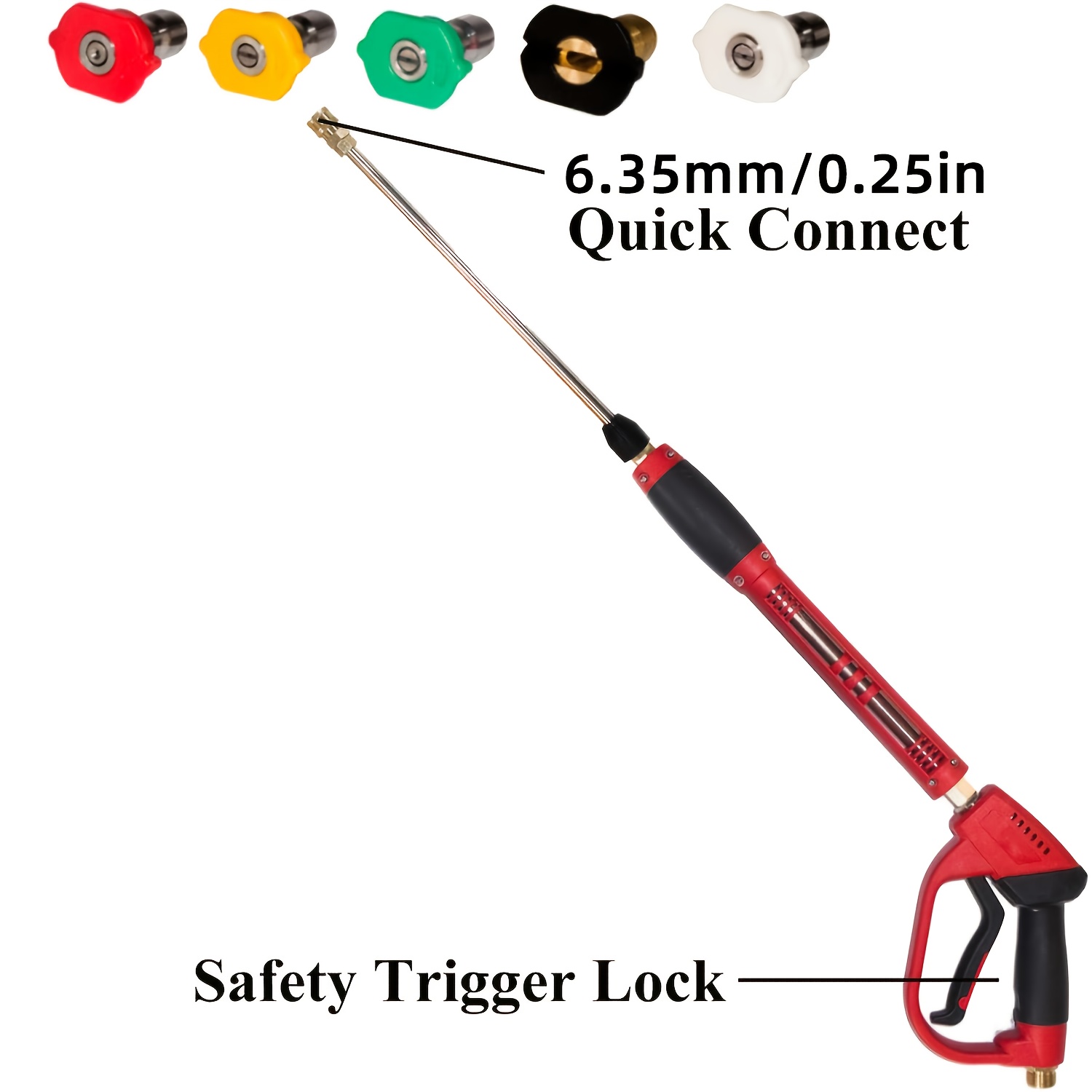 Pressure Washer Gun, Red High  - Power Washer Gun Replacement review and price