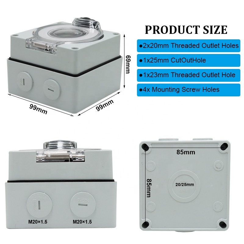 50 Amp Generator RV Power Inle - Outdoor Power Receptacle Box review and price