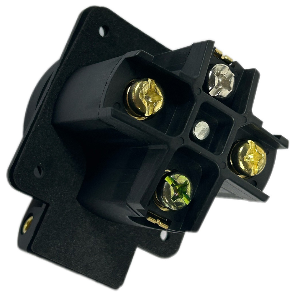 Black Waterproof 50 Amp Genera - Outdoor Power Receptacle Box review and price