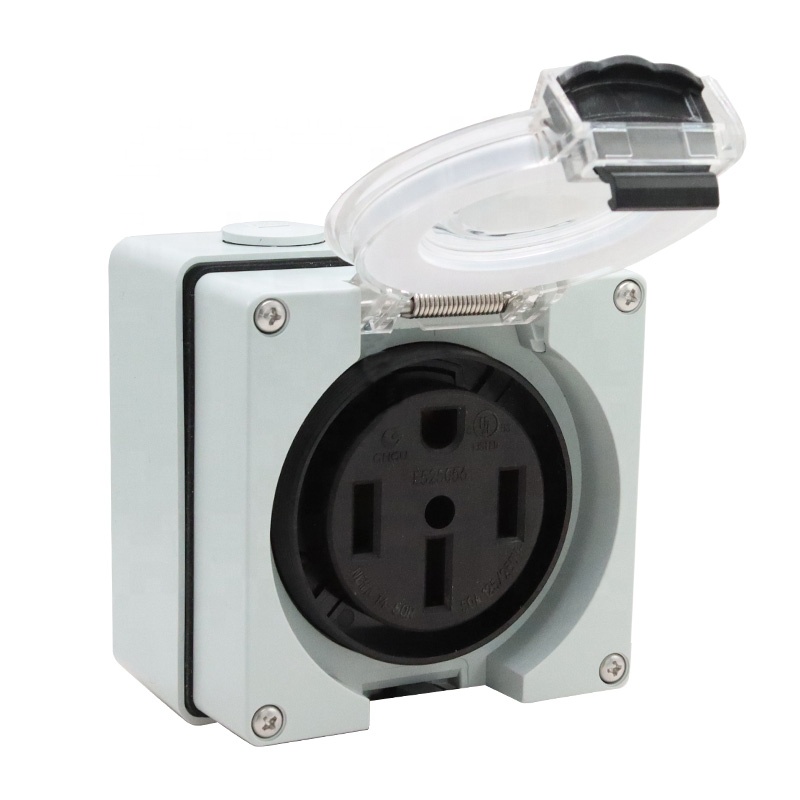 50 Amp Generator RV Power Inle - Outdoor Power Receptacle Box review and price