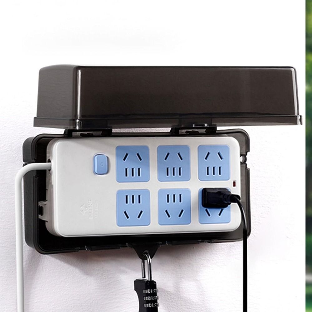 Durable Plastic Plug Box Water - Outdoor Power Lead Cover review and price
